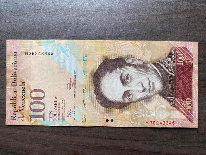 100 Bolivares Venezuela 2011 Bankbiljet p-93d, Postzegels en Munten, Bankbiljetten | Amerika, Los biljet, Zuid-Amerika, Ophalen of Verzenden