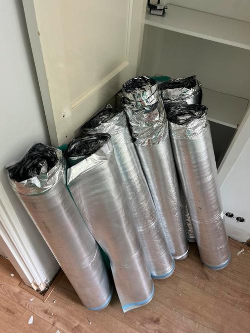 60m2 Silver Sound Eliminator ondervloer 2mm, Doe-het-zelf en Verbouw, Isolatie en Afdichting, Nieuw, Vloerisolatie, Overige materialen
