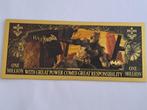 BANKBILJET - GOUDFOLIE - ONE MILLION - BATMAN 2, Verzenden, Midden-Amerika, Los biljet