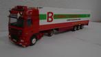 BEUSMEAT Leek DAF Koel vries oplegger Lion Car Toys code 3, Hobby en Vrije tijd, Modelauto's | 1:50, Ophalen of Verzenden, Zo goed als nieuw