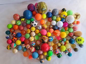 Verzameling stuiterballen en andere uitvoeringen 134 x beschikbaar voor biedingen