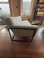 Leolux Adartne 2,5 zits bank - Zwart/Wit, Huis en Inrichting, Ophalen, Gebruikt, 150 tot 200 cm, Tweepersoons