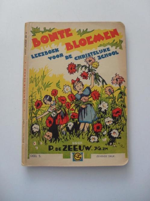 2x bonte bloemen - de zeeuw - div. schrijvers wg vd hulst, Antiek en Kunst, Antiek | Boeken en Bijbels, Ophalen of Verzenden