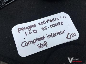 Peugeot 206+ 1.4D  3drs 2011 2500082  Interieur  beschikbaar voor biedingen