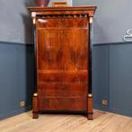 Antiek Franse empire klepsecretaire, Ophalen of Verzenden, Gebruikt