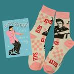 ELVIS PRESLEY SOKKEN + VERJAARDAGS KAART ELVIS PRESLEY, Ophalen of Verzenden, Nieuw