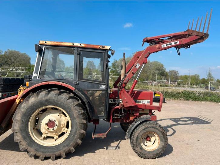 International 633 met alö quicke voorlader, Zakelijke goederen, Agrarisch | Tractoren, Case IH, tot 80 Pk, Gebruikt, Ophalen