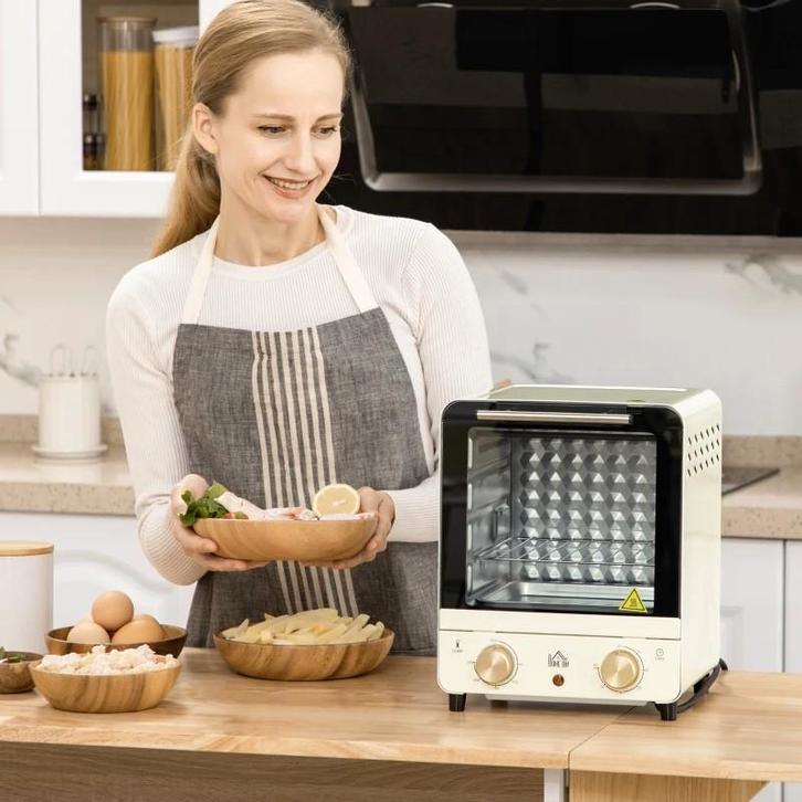 Compacte Vrijstaande Oven met Grill mini oven, Witgoed en Apparatuur, Ovens, Nieuw, Vrijstaand, Oven met grill, Minder dan 45 cm