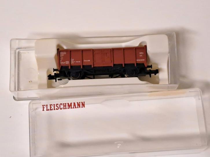 Fleischmann goederenwagon, art. 2457, Hobby en Vrije tijd, Modeltreinen | N-Spoor, Zo goed als nieuw, Wagon, Gelijkstroom, Fleischmann