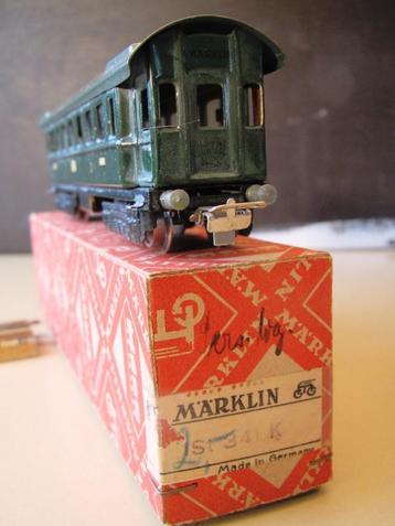 MÄRKLIN H0 341 D-treinwagon blanke Beugel mooi OVP 800 beschikbaar voor biedingen