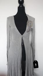 Lange grijze dames tuniek/vest maat S, Ophalen of Verzenden, Gedragen, Maat 36 (S), Grijs