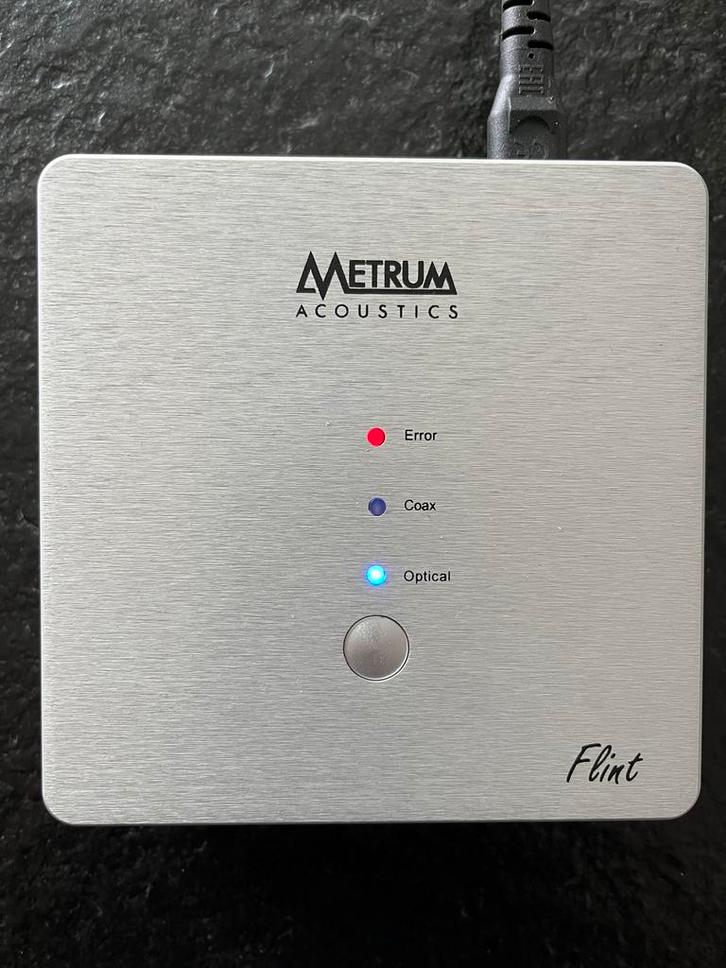 Metrum Flint DAC - DA Converter met DAC2 modules, Audio, Tv en Foto, Converters, Zo goed als nieuw, Ophalen of Verzenden