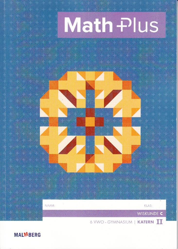 Wisk math plus VWO/Gymn 6C, Boeken, Schoolboeken, Ophalen of Verzenden, Zo goed als nieuw, VWO