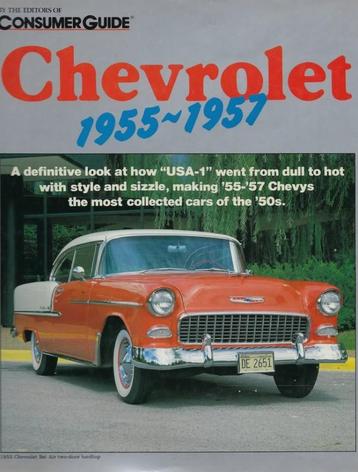 BOEKWERK CHEVROLET 1955 - 1957 beschikbaar voor biedingen