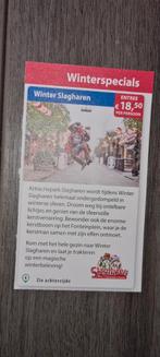 Winter Slagharen voordeelbon voor €18,50 entree  per persoon, Drie personen of meer, Kortingsbon