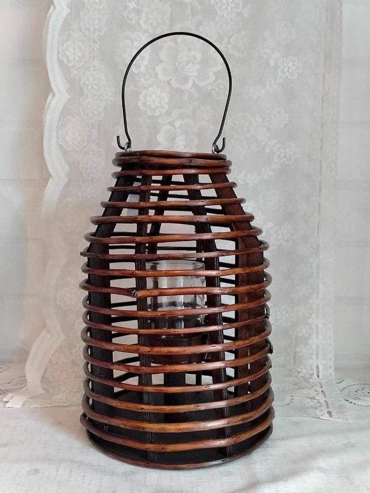 Clayre en Eef windlicht/ lantaarn, Huis en Inrichting, Woonaccessoires | Kandelaars en Kaarsen, Nieuw, Kaars, 25 tot 50 cm, Overige materialen