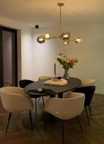 Eleonora eettafel zwart 240x110cm, Huis en Inrichting, Tafels | Eettafels, Ophalen, Gebruikt, 100 tot 150 cm, 200 cm of meer