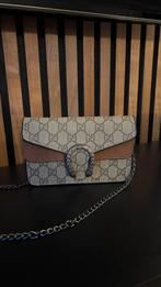 Bruine/beige tas GG, Sieraden, Tassen en Uiterlijk, Tassen | Damestassen, Ophalen of Verzenden, Zo goed als nieuw, Zwart, Schoudertasje
