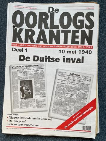 De Oorlogskranten 1 t/m 53 beschikbaar voor biedingen