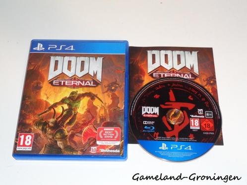 Doom Eternal (PS4) Compleet, Spelcomputers en Games, Games | Sony PlayStation 4, Gebruikt, Avontuur en Actie, 1 speler, Vanaf 18 jaar
