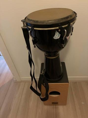 Djembe Trommel te koop beschikbaar voor biedingen