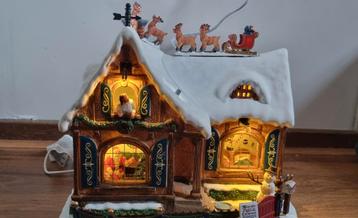 Lemax kersthuisje twas the night before christmas  beschikbaar voor biedingen