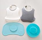 Twistshake Set: Slabben, Placemat & Bord, Kinderen en Baby's, Babyvoeding en Toebehoren, Ophalen of Verzenden, Gebruikt, Overige typen