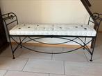 Vintage bankje voor bij het bed, Gebruikt, Minder dan 75 cm, Driepersoons, Ophalen of Verzenden