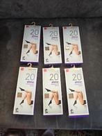 Nieuw, 6x3 paar Hema Shine transparant socks powder one size, Sokken en Kniesokken, Wit, Maat 35 t/m 38, Nieuw