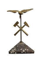 Oude Limburgse Steenkolen mijnlamp standaard ( excl lampje, Antiek en Kunst, Ophalen of Verzenden