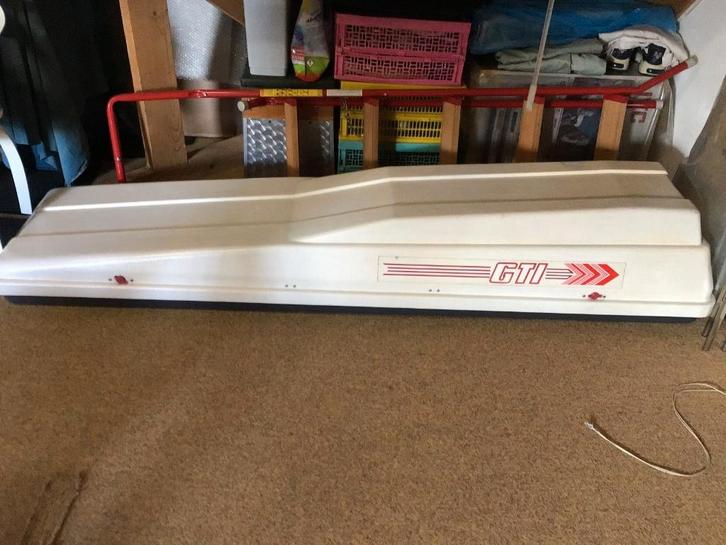 Skikoffer / dakkoffer GTI, Auto diversen, Dakkoffers, Gebruikt, Ophalen