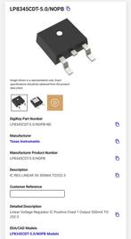 LP8345CDTX-5.0/NOPB - Lineaire Spanningsregelaar, Hobby en Vrije tijd, Elektronica-componenten, Ophalen, Nieuw