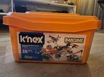 Bak knex met aantal bouwtekeningen!, Ophalen, Zo goed als nieuw, K'nex