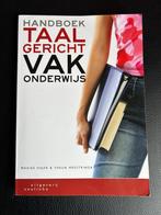 Handboek taal gericht vak onderwijs Maaike Hajer, Gelezen, Alpha, Maaike Hajer, HBO