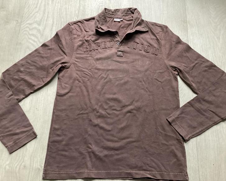 Bruin heren shirt WE maat S, Kleding | Heren, T-shirts, Gedragen, Maat 46 (S) of kleiner, Bruin, Ophalen of Verzenden