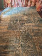 2 Vloerkleden blauw/groen 230x160cm, Gebruikt, Blauw, 150 tot 200 cm, 200 cm of meer