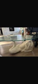 Salontafel, Huis en Inrichting, Tafels | Salontafels, Gebruikt, 100 tot 150 cm, Minder dan 50 cm, Rechthoekig