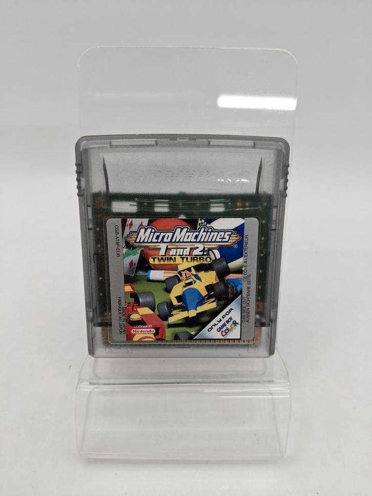 Micro Machines 1 and 2 Twin Turbo Gameboy Color, Spelcomputers en Games, Games | Nintendo Game Boy, Zo goed als nieuw, Avontuur en Actie