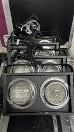 4 stuks 2-Light blinder 2x 650W met powercon, Muziek en Instrumenten, Gebruikt, Showtec, Ophalen of Verzenden, Nb