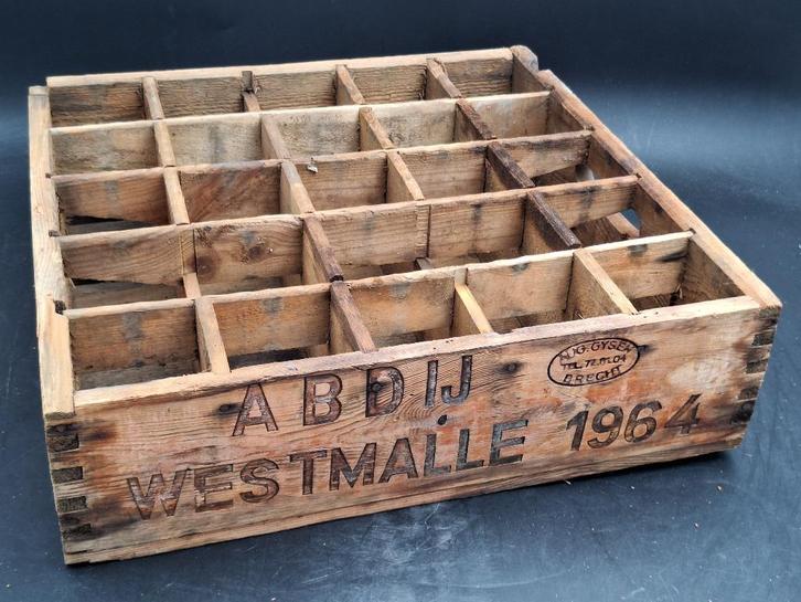 oude bierbak Abdij Westmalle, 1964, Antiek en Kunst, Curiosa en Brocante, Ophalen of Verzenden