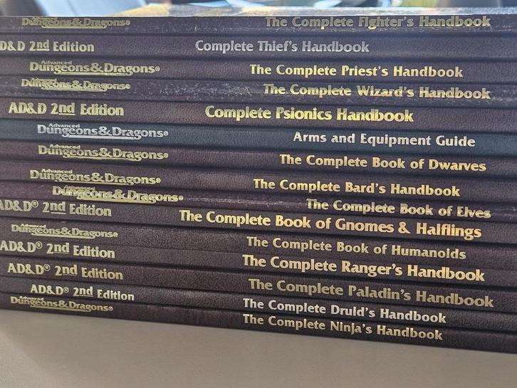 Advanced Dungeons and Dragons 2nd Edition Handbooks, Hobby en Vrije tijd, Gezelschapsspellen | Overige, Zo goed als nieuw, Ophalen of Verzenden