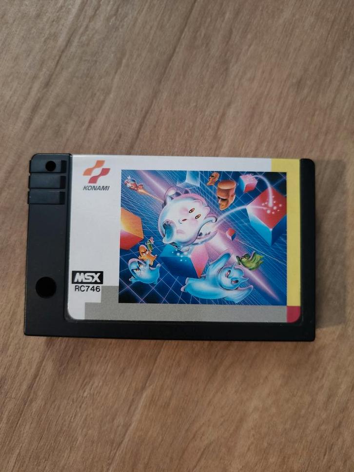 Q-bert MSX Konami - Retro Game!, Spelcomputers en Games, Games | Overige, Gebruikt, Puzzel en Educatief, 1 speler, Vanaf 7 jaar