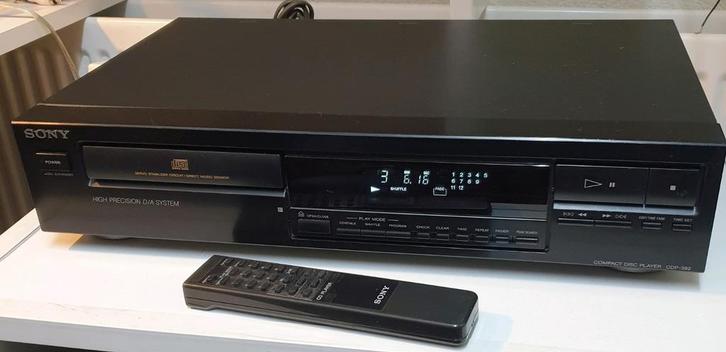 Sony cd speler cdp-392 + afstandsbediening, Audio, Tv en Foto, Cd-spelers, Sony, Ophalen of Verzenden