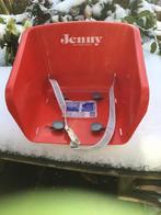 Kinder Zitje voor op slee . Merk Eko Jenny, Ophalen, Rugleuning, Zo goed als nieuw