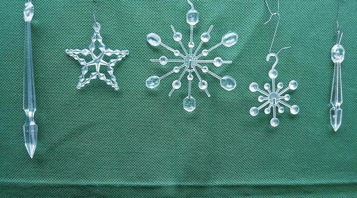 Vintage kersthangers, Diversen, Kerst, Gebruikt, Ophalen of Verzenden