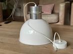 Witte hanglamp Loods 5 metaal doorsnee, Ophalen, Zo goed als nieuw, Metaal, Minder dan 50 cm