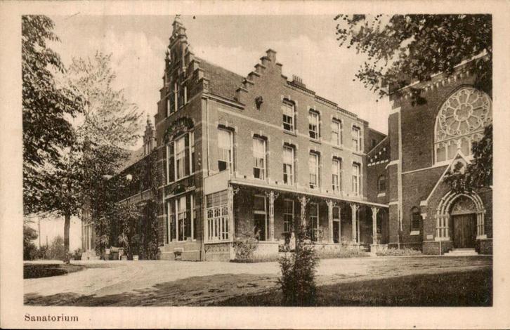 Heerlen - Sanatorium, Verzamelen, Ansichtkaarten | Nederland, Gelopen, Limburg, 1940 tot 1960, Ophalen of Verzenden