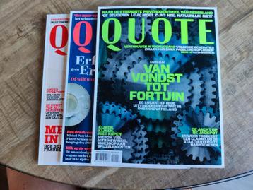 Quote Magazines Nummer 444, 445, 446 beschikbaar voor biedingen