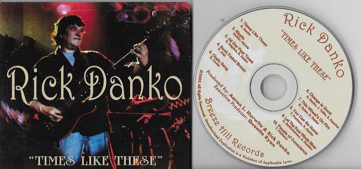 Rick Danko: Times Like These (3-voudig uitklapbare DigiPack, Cd's en Dvd's, Cd's | Rock, Gebruikt, Ophalen of Verzenden