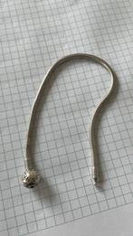 Pandora Moments snake chain armband 20 cm, Ophalen of Verzenden, Zo goed als nieuw, Zilver